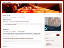 Tablet Screenshot of boneluge.com